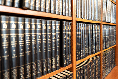 Law books